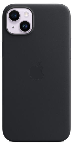 iPhone 14 Plus Leather Case MagSafe - Midnight3