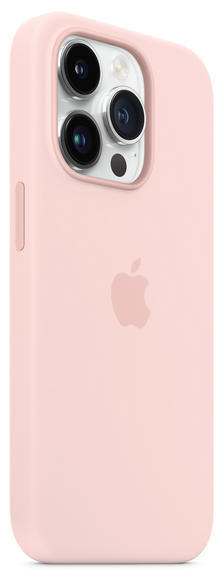 iPhone 14 Pro Silicone Case MagSafe - Chalk Pink3