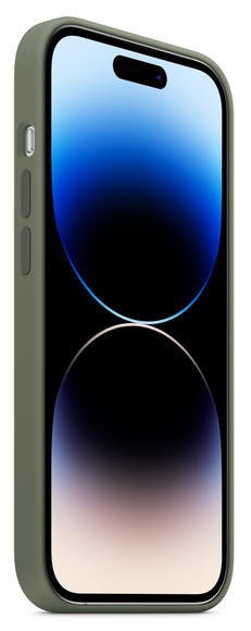 iPhone 14 Pro Silicone Case MagSafe - Olive3