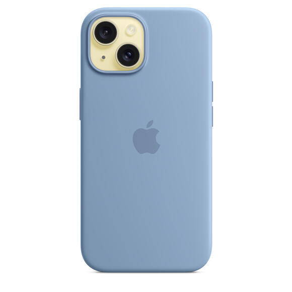 iPhone 15 Silicone Case MagSafe Winter Blue3