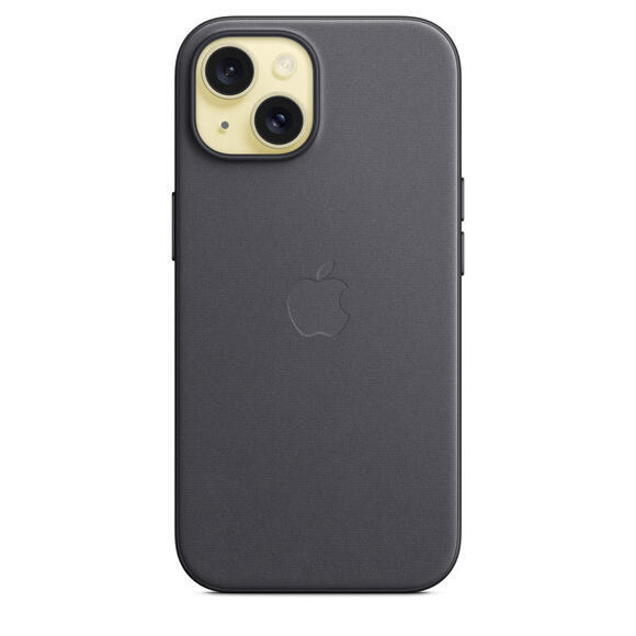 iPhone 15 FineWoven Case MagSafe Black3