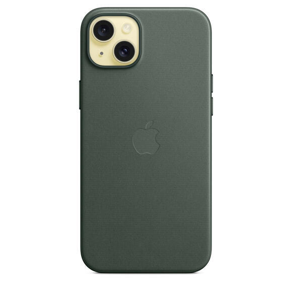 iPhone 15 Plus FineWoven Case MagSafe Evergreen3