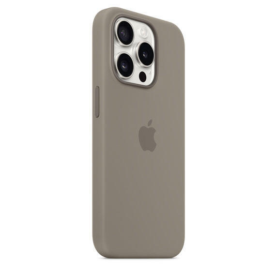 iPhone 15 Pro Silicone Case MagSafe Clay3