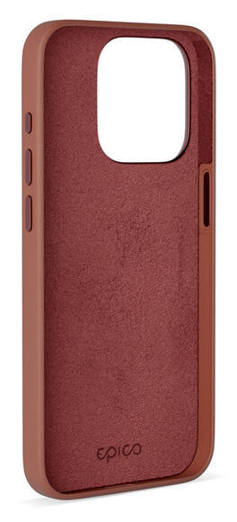 Epico Mag+ Leather Case iPhone 15 Brown3