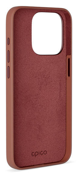 Epico Mag+ Leather Case iPhone 15 Plus Brown3