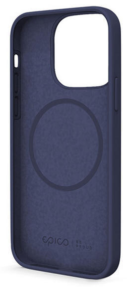 Epico Silicone Case Magnetic iPhone 13, Blue3