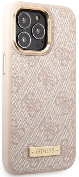 Guess PU 4G MagSafe Case iPhone 14 Pro Max, Pink3