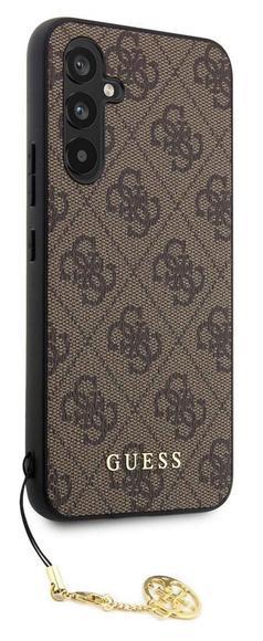 Guess Charms Hard Case 4G Samsung A54 5G, Brown3