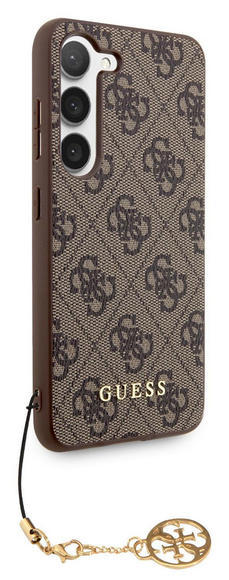 Guess Charms Hard Case 4G Samsung S23, Brown3