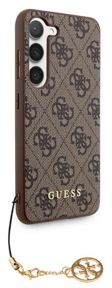 Guess Charms Hard Case 4G Samsung S23+, Brown3