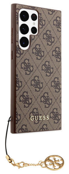 Guess Charms Hard Case 4G Samsung S23 Ultra, Brown3