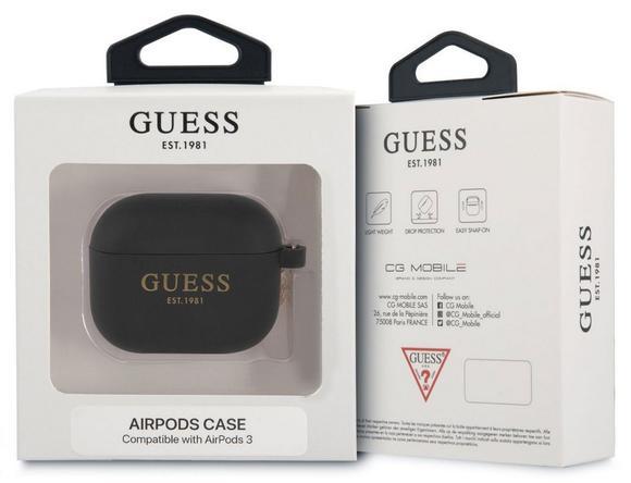 Guess TPU Case Apple Airpods 3, Black3