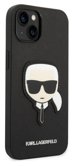 Karl Lagerfeld Saffiano Case Karl Head iPhone 143
