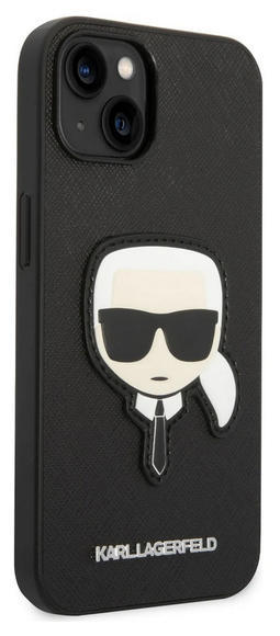 Karl Lagerfeld Saffiano Case Karl Head iPhone 14 Plus3