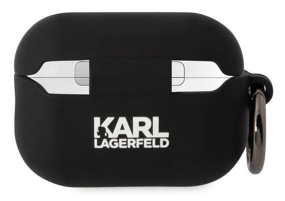 Karl Lagerfeld 3D Logo NFT Karl Airpods Pro2,Black3