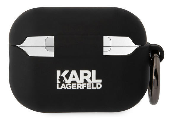 Karl Lagerfeld 3D Logo Choupette Airpods Pro2, Black3