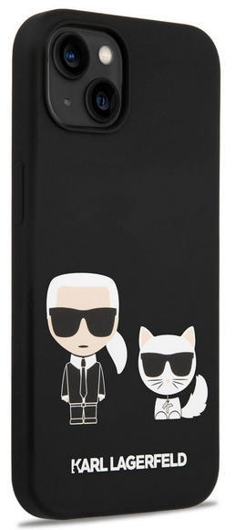 Karl Lagerfeld MagSafe L. Silicon iPhone 14+,Black3