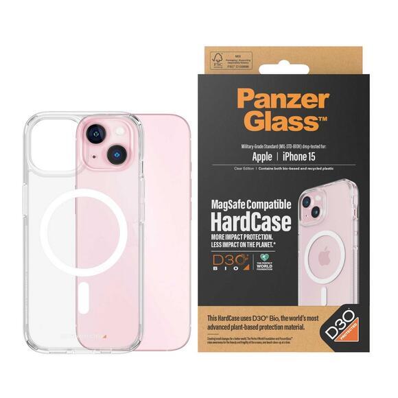 PanzerGlass HardCase D30 iPhone 15 MagSafe Clear3