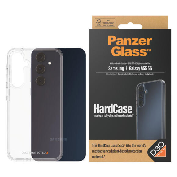PanzerGlass HardCase D30 Samsung A55 5G Clear3