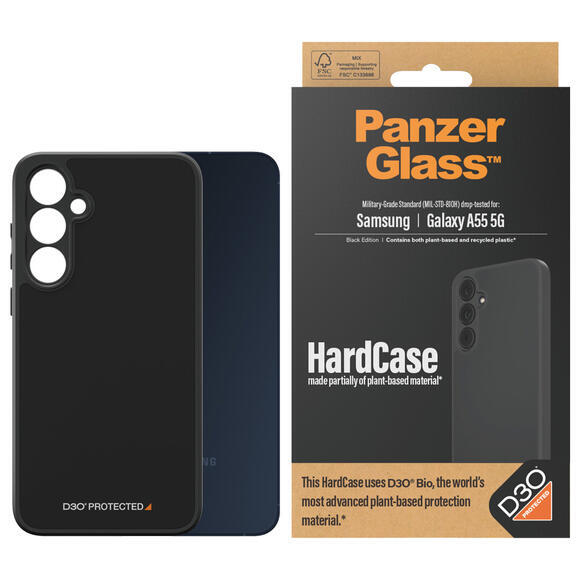 PanzerGlass HardCase D30 Samsung A55 5G Black3