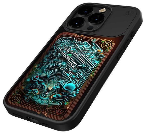 STM Reveal Warm MagSafe Case iPhone 15, Black3