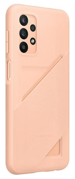 Samsung Back Cover with Card Pocket A23 5G, Peach3
