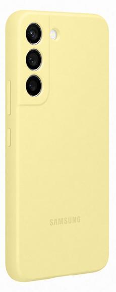 Samsung Silicone Cover S22, Yellow3