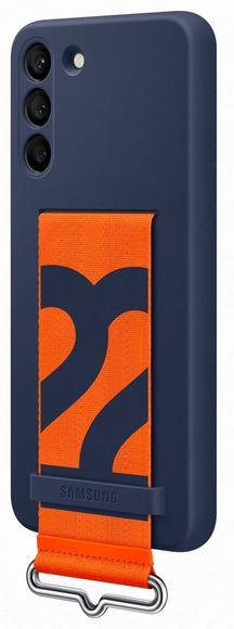 Samsung Silicone Cover with Strap S22+, Navy3