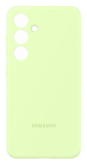 Samsung Silicone Case Galaxy S24, Light Green3