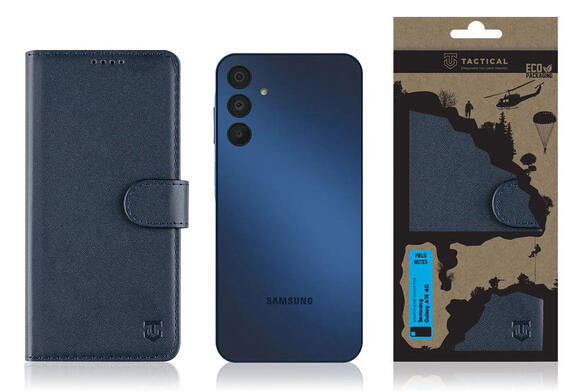 Tactical Field Notes Flip Galaxy A15 4G, Blue3