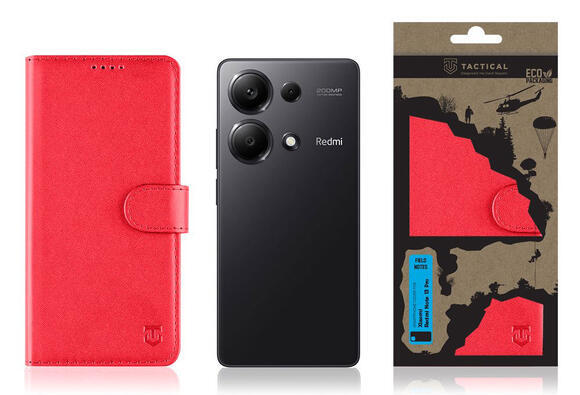 Tactical Field Notes Redmi Note 13 Pro 5G, Red3