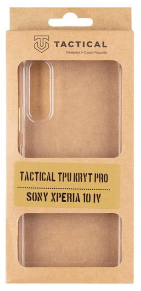 Tactical TPU pouzdro Sony Xperia 10 IV, Clear 3