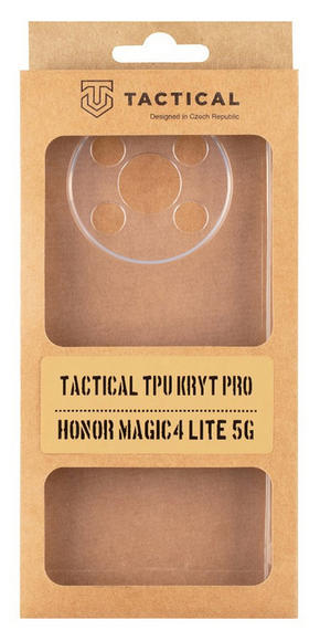 Tactical TPU pouzdro Honor Magic4 Lite 5G, Clear3