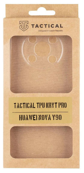 Tactical TPU pouzdro Huawei Nova Y90, Clear3
