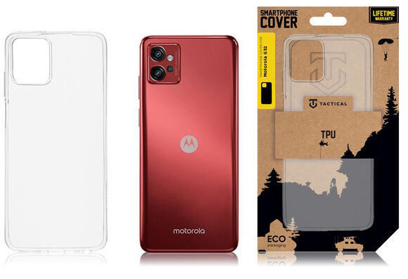 Tactical TPU pouzdro Motorola G32, Clear3