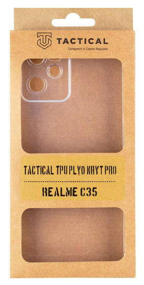 Tactical TPU Plyo pouzdro Realme C35, Clear 3