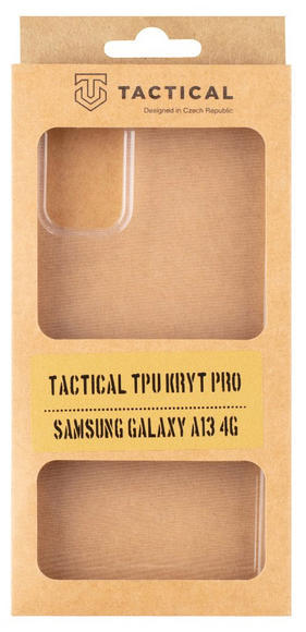 Tactical TPU pouzdro Samsung Galaxy A13 4G, Clear3