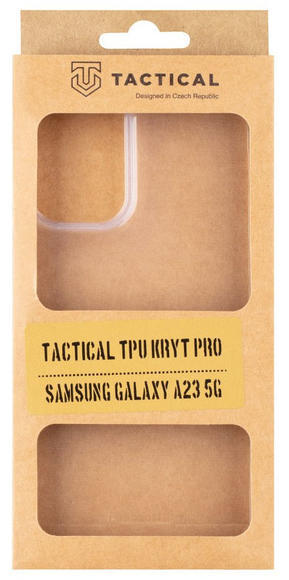 Tactical TPU pouzdro Samsung Galaxy A23 5G, Clear3