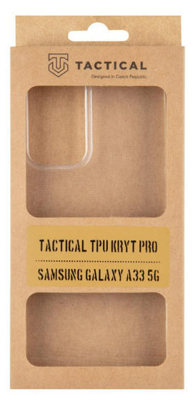 Tactical TPU pouzdro Samsung Galaxy A33 5G, Clear3