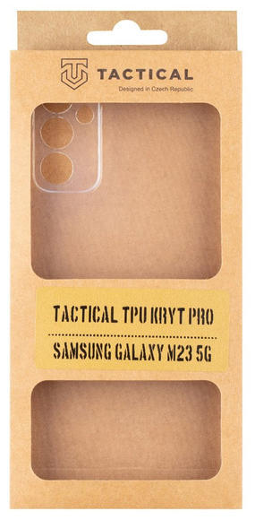 Tactical TPU pouzdro Samsung Galaxy M23 5G, Clear3