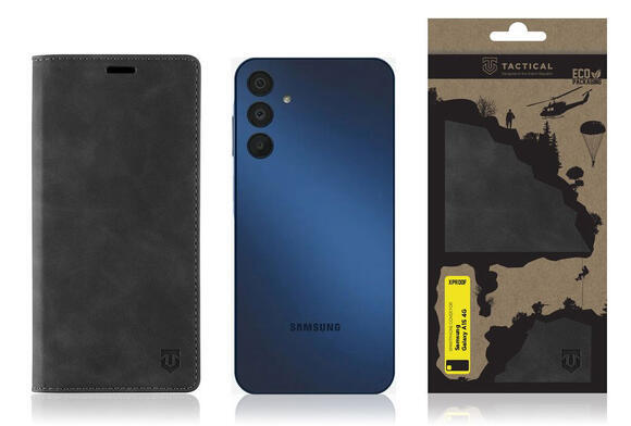 Tactical Xproof flip Samsung Galaxy A15 4G, Black3