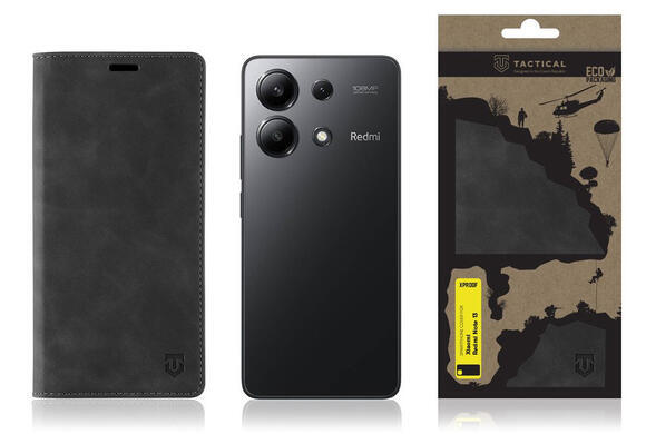 Tactical Xproof flip Redmi Note 13 5G, Black3