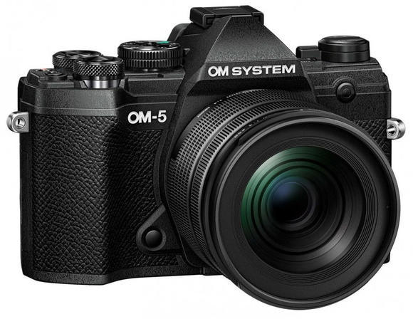 Olympus OM-5 body black M.Zuiko Digital 12-45mm3