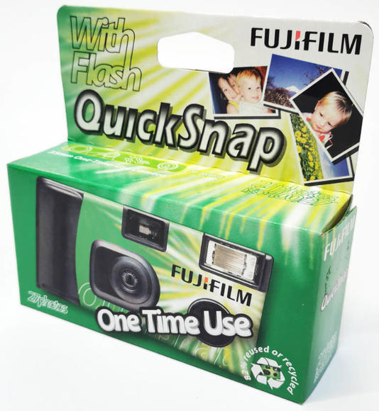 FujiFilm QUICKSNAP UK duhový s bleskem 400 135/273