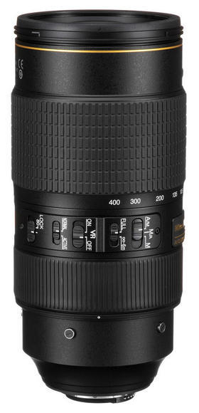 Nikon 80-400 mm F4,5 - 5,6G AF-S VR ED3
