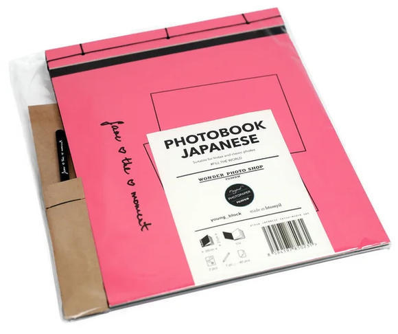 Fujifilm album japanese pink-black set3