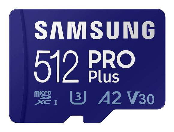 Samsung micro SDXC 512GB PRO Plus + USB adaptér3
