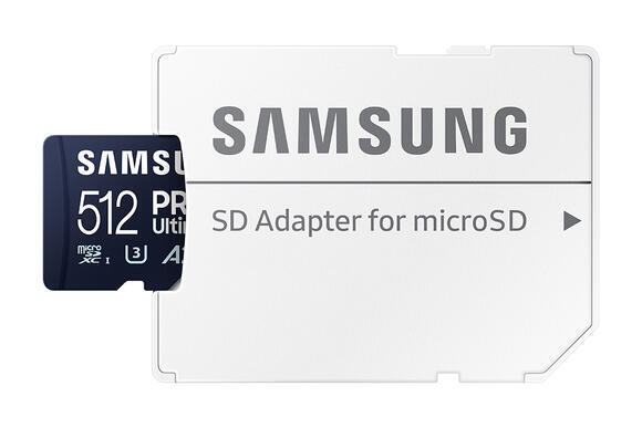 Samsung micro SDXC 512GB PRO Ultimate + SD adaptér3