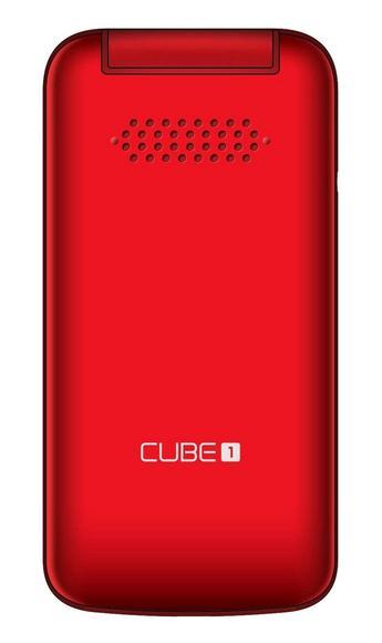 CUBE1 VF500 tlačítkový telefon typ V - Red3