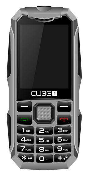 CUBE1 X100 odolný tlačítkový telefon - Grey3